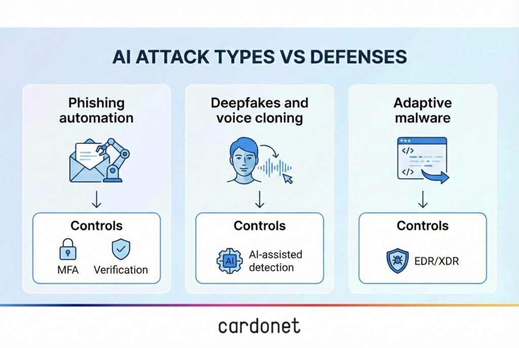 AI Attack Types vs Defenses